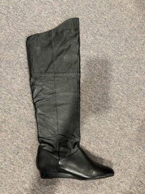 Bakers Tate Style 135 Size 9B Women Tall Black Leather Boots New Unworn Ladies